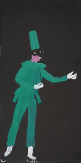 David Hockney - Untitled (Punchinello From El Gran Teatro)