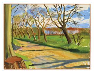 David Hockney - Walnut Trees
