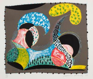 David Hockney - Warm Start, from Some New Prints