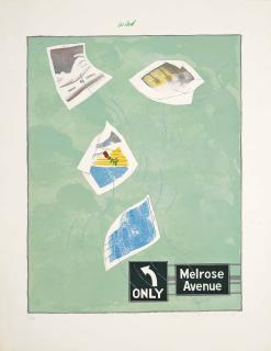 David Hockney - Wind, From: The Weather Series (Scottish Arts Council 141)