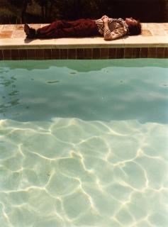 David Hockney - »Yves-Marie asleep« (aus dem Portfolio »Twenty Pictures«).