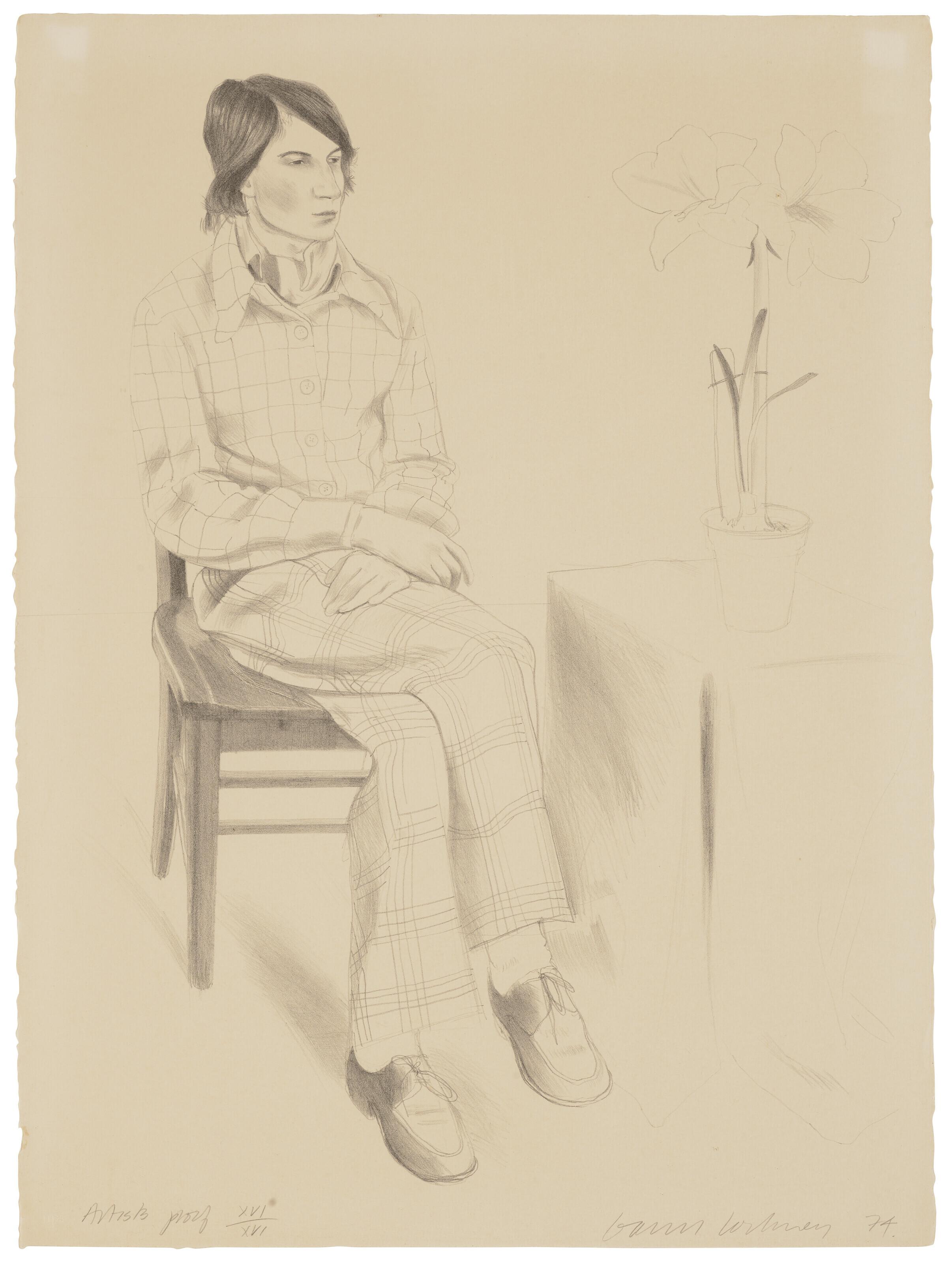 David Hockney - Yves Marie