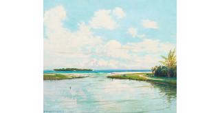 David Howard Hitchcock - Kainalu, Kailua Bay, Oʻahu