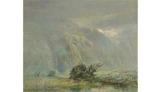 David Howard Hitchcock - Misty Day, Koʻolau Mountains