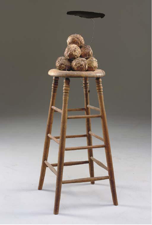 David Ireland - Elephant Stool With Shade