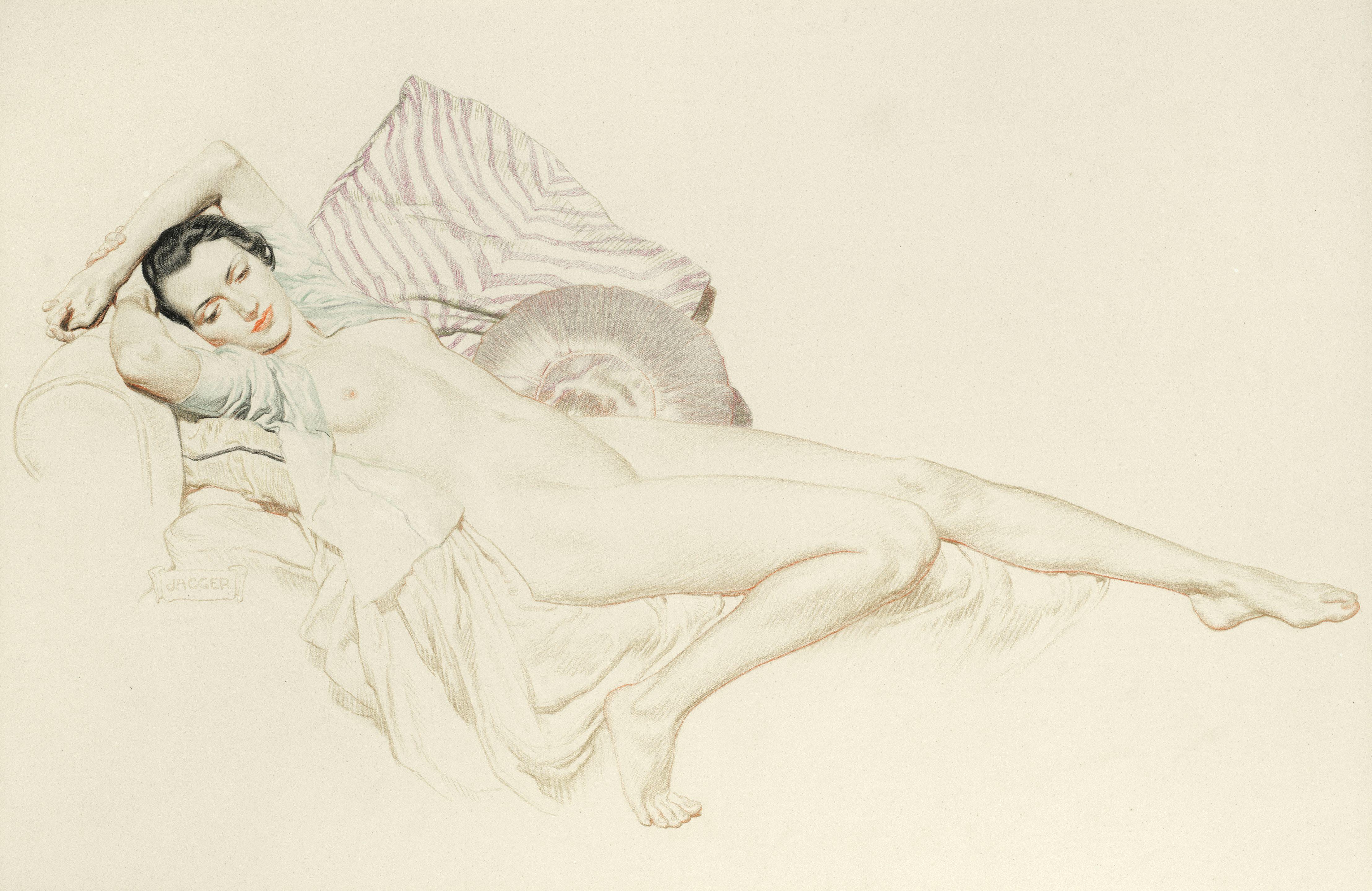 David Jagger R.O.I. - Reclining Nude