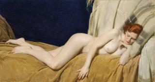 David Jagger, R.P., R.O.I. - Model Resting