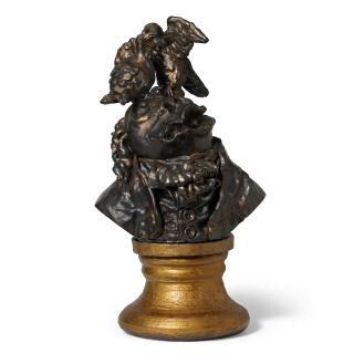 David James Gilhooly - Frog Franklin and the National Bird Debate, 1976