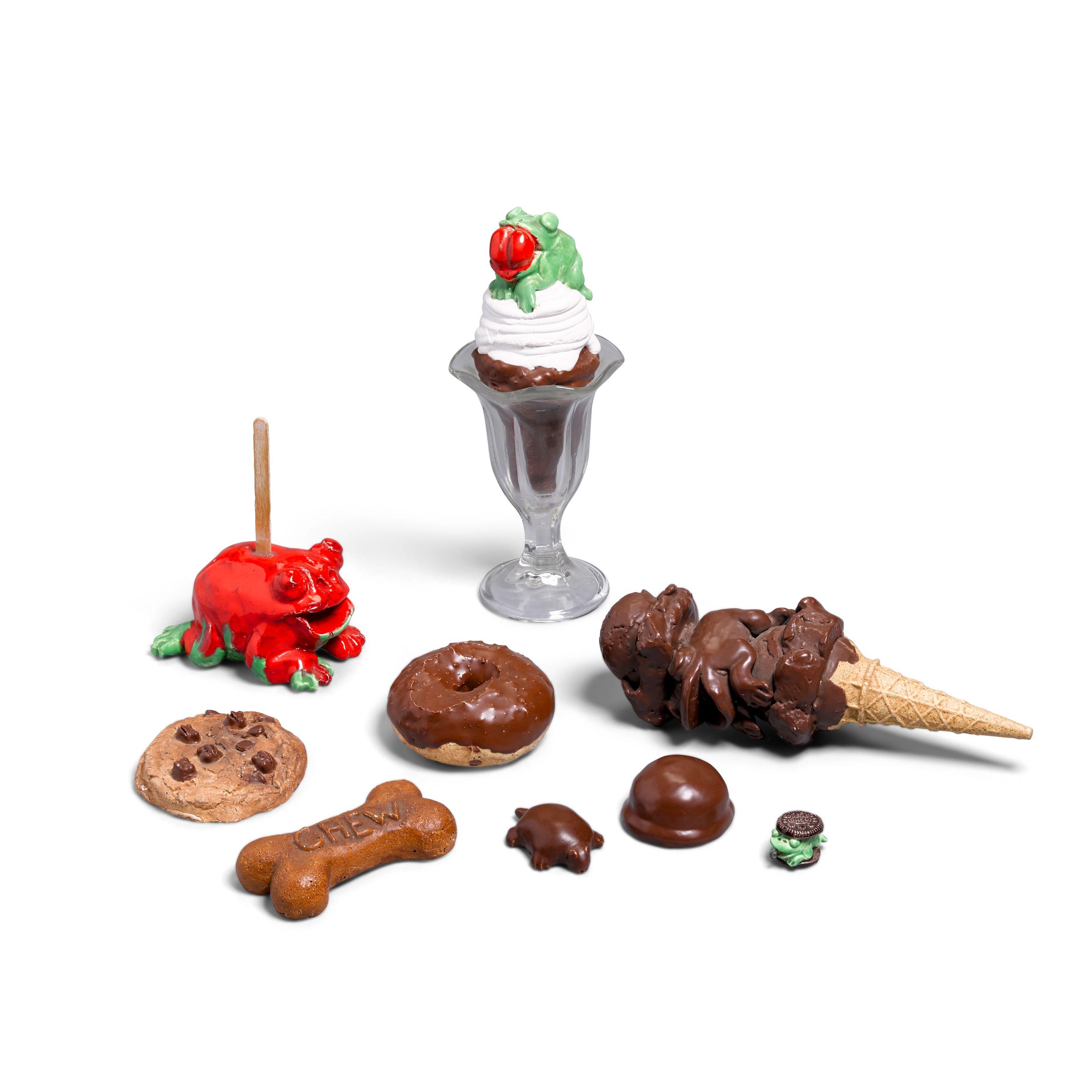 David James Gilhooly - Group Of Nine Sculptures, 1977-88