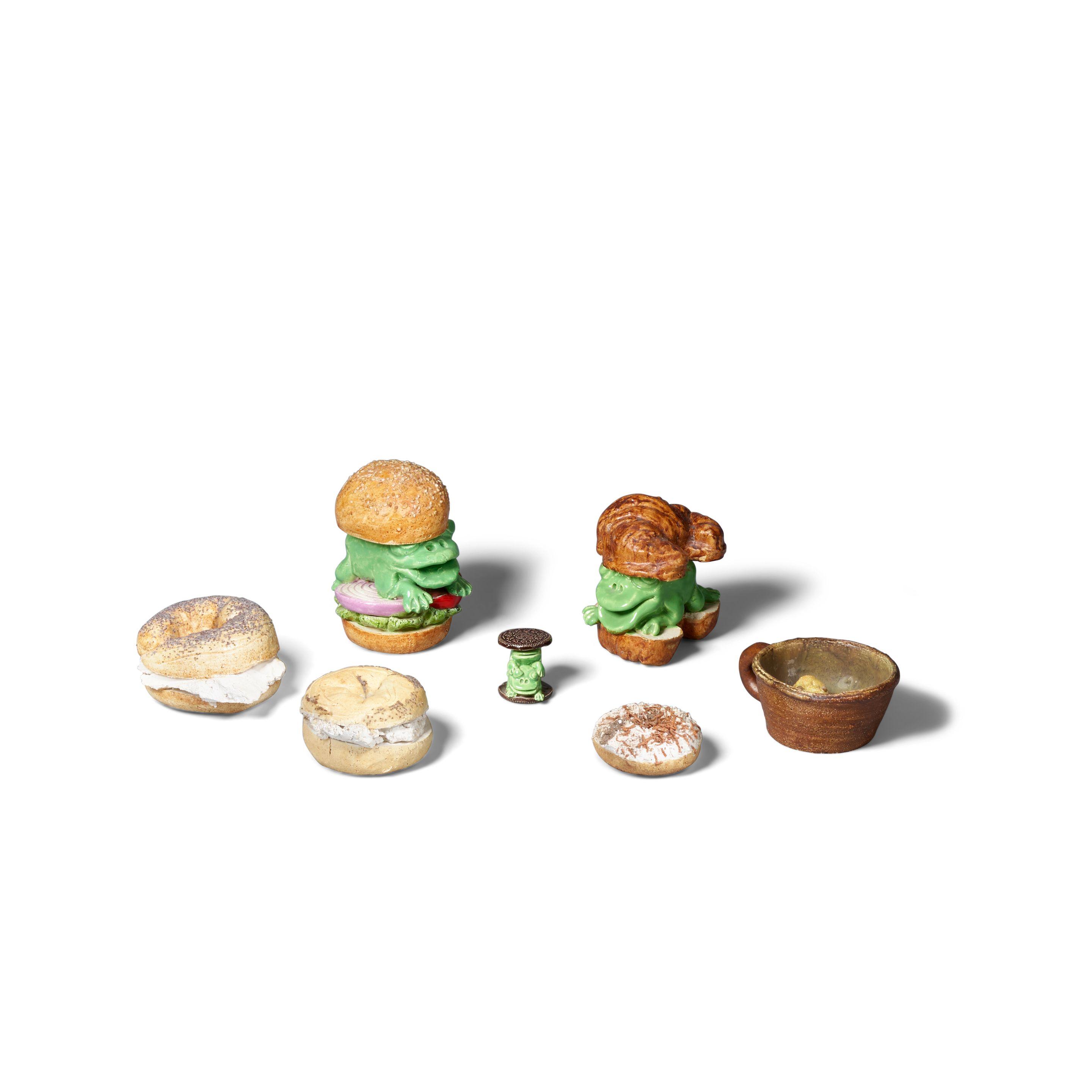 David James Gilhooly - Group of seven sculptures, 1975-98