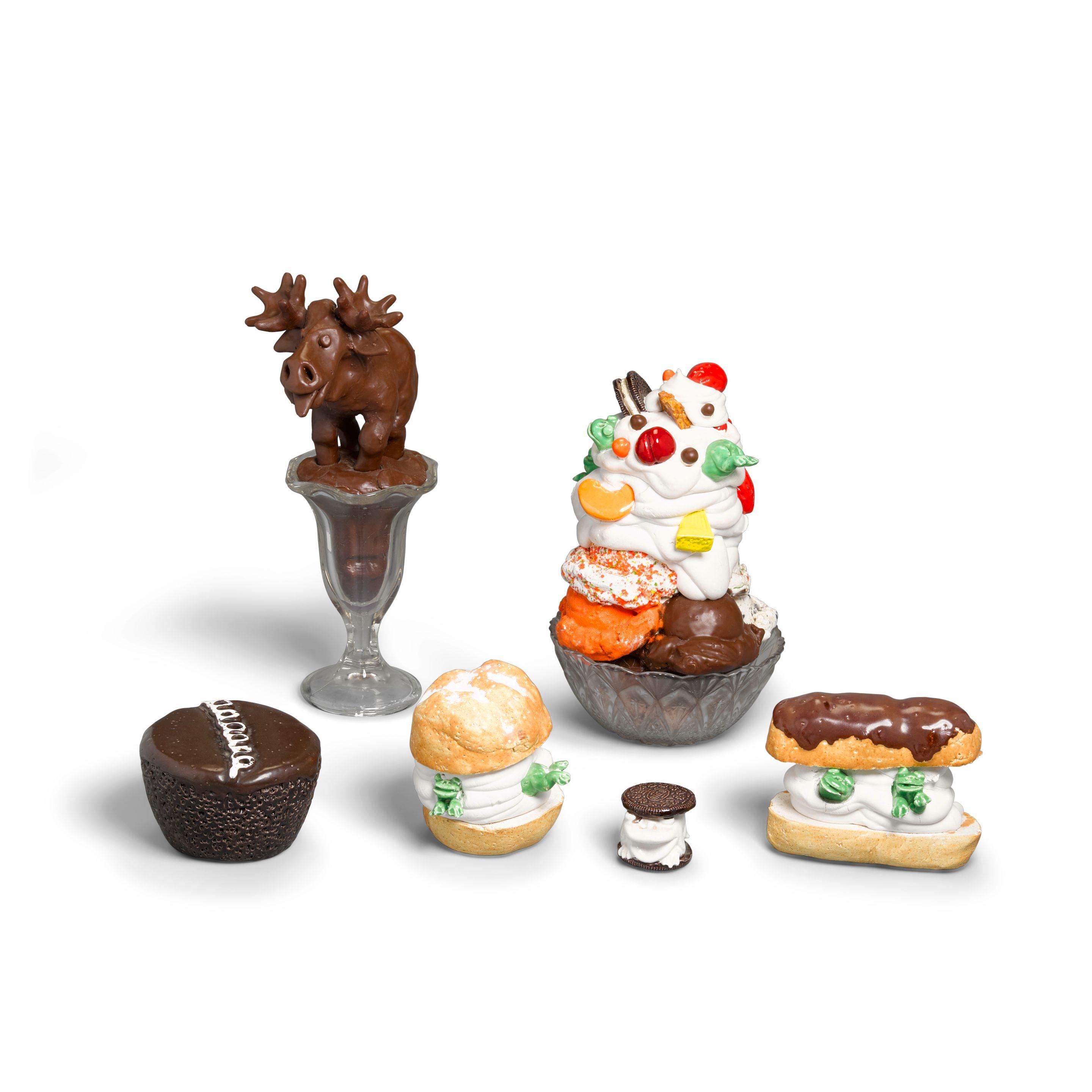 David James Gilhooly - Group Of Six Sculptures, 1978-87