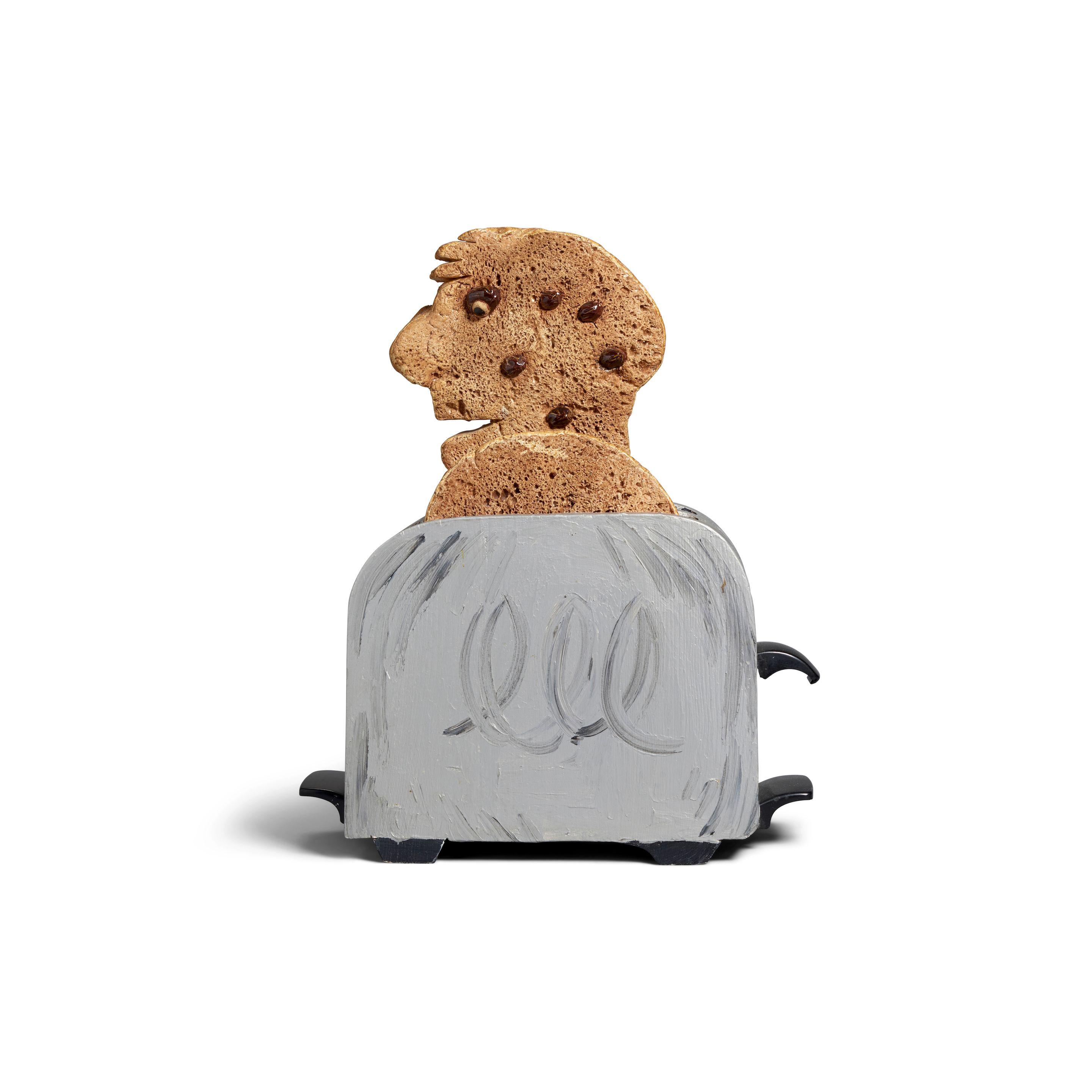 David James Gilhooly - Self Portrait as Raisin Toast, 1983