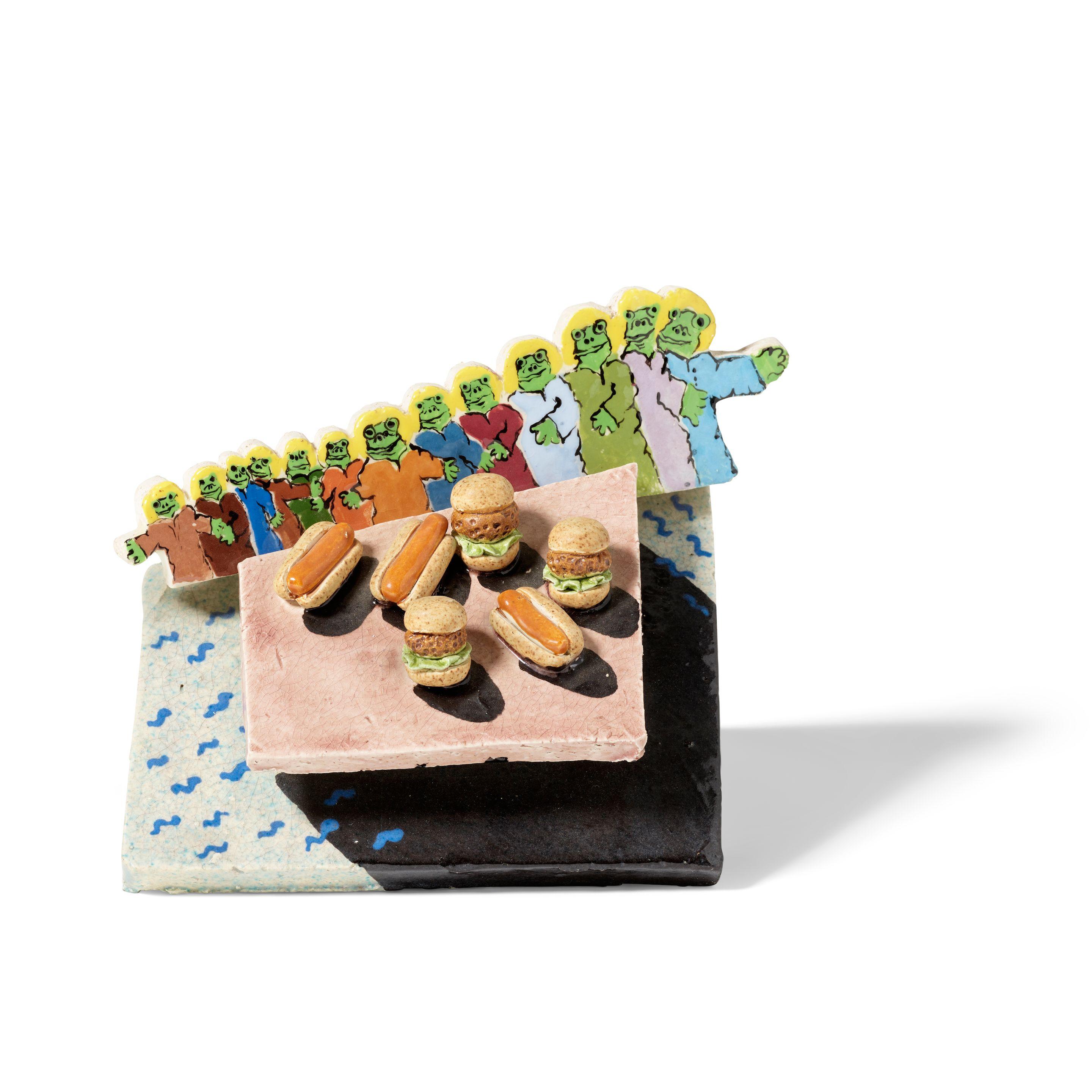 David James Gilhooly - (Small) Last Supper, 1981