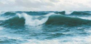 David James - Crashing waves