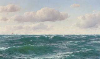 David James - Fishing boats in Mount\'s Bay, Cornwall