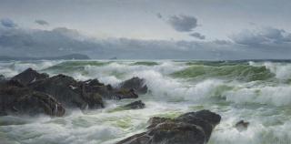 David James - Fistral Bay, Cornwall, Evening