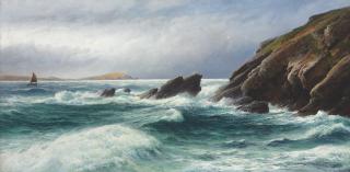David James - Porth Point, Newquay Bay, Cornwall