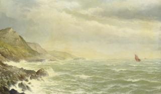 David James - Summer Sea, Cornwall 1882