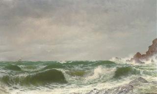 David James - Waves Crashing On A Rocky Coast