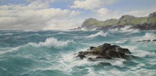 David James - Waves Off The Cornish Coast