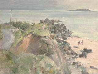 David Jan Curtis - Isle of Arran Coastline; Waterfall Nr. Torridon; River Wye; And Poppies In A Scottish Woodland