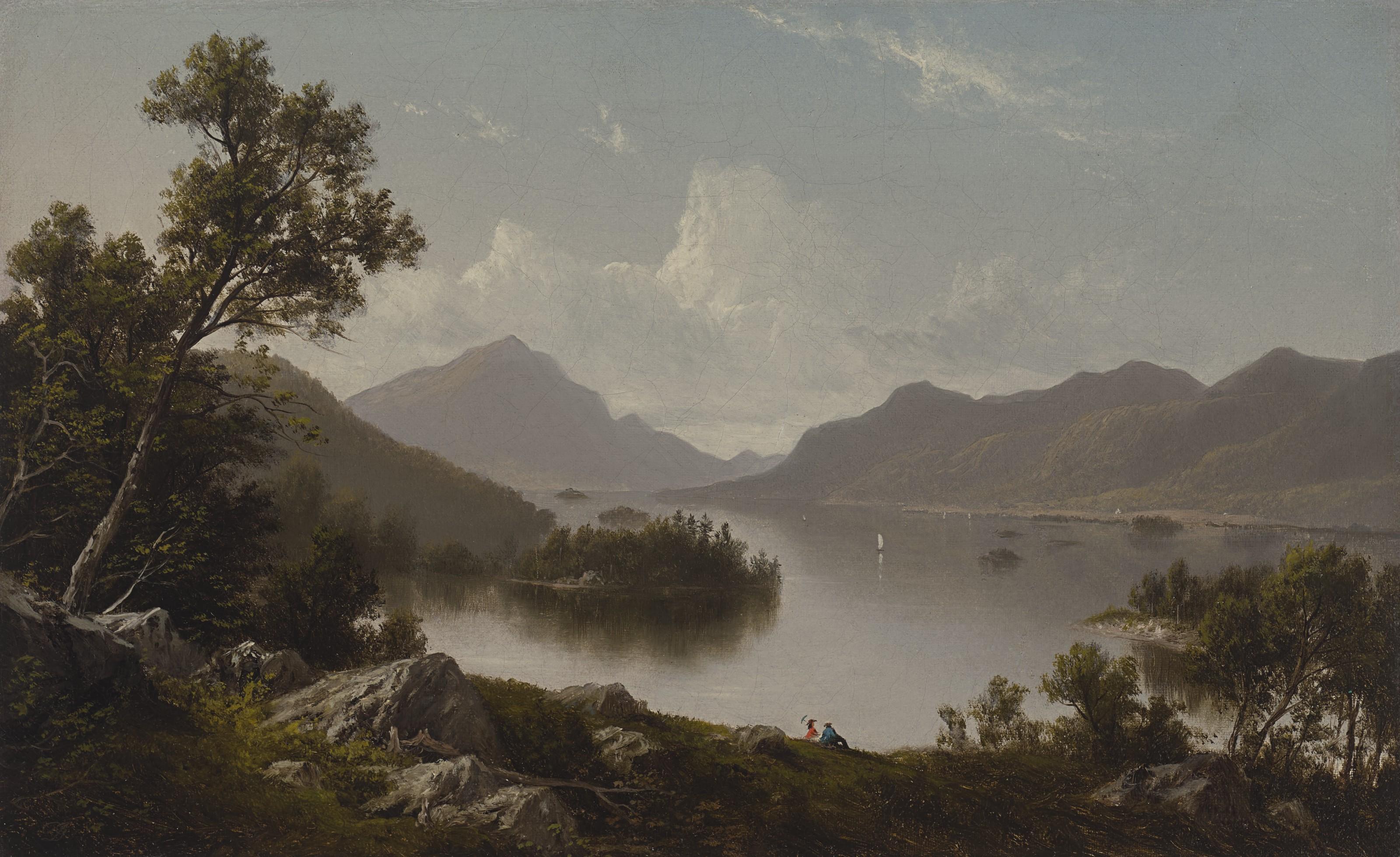 David Johnson - A Mountain Lake