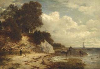 David Johnson - At Larchmont Manor, Long Island Sound, New York