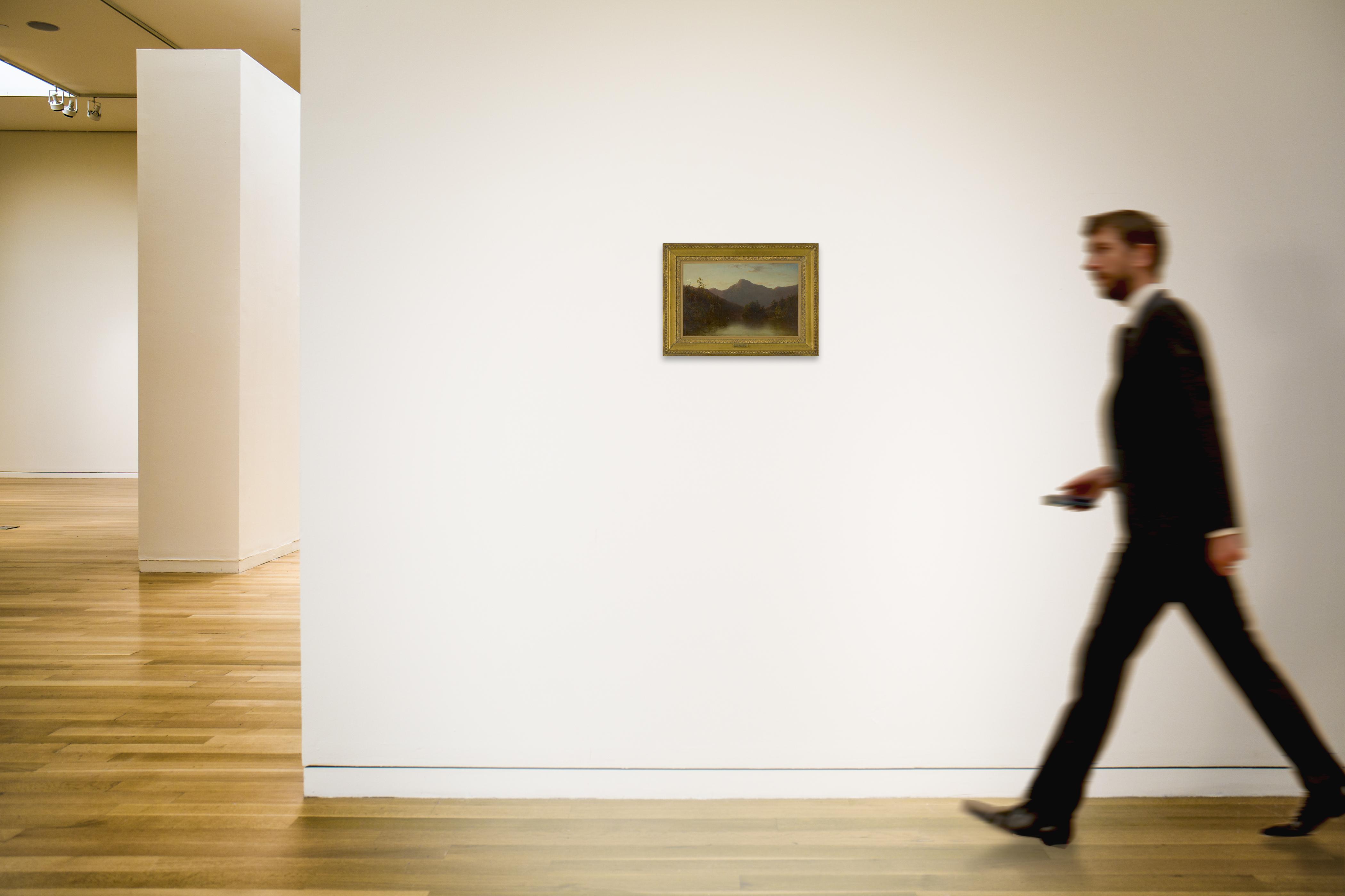 David Johnson - Evening In An Adirondack Lake