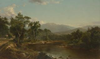 David Johnson - Mount Lafayette from Franconia, New Hampshire