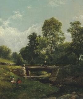 David Johnson - Study from Nature, Dashville, Ulster Co., New York