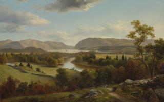 David Johnson - View From New Windsor, Hudson River