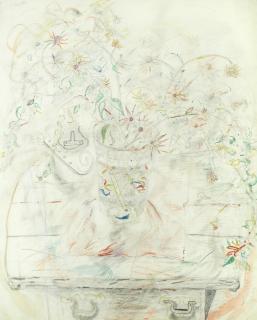 David Jones C.H., C.B.E. - Flowers in a tumbler of 1741