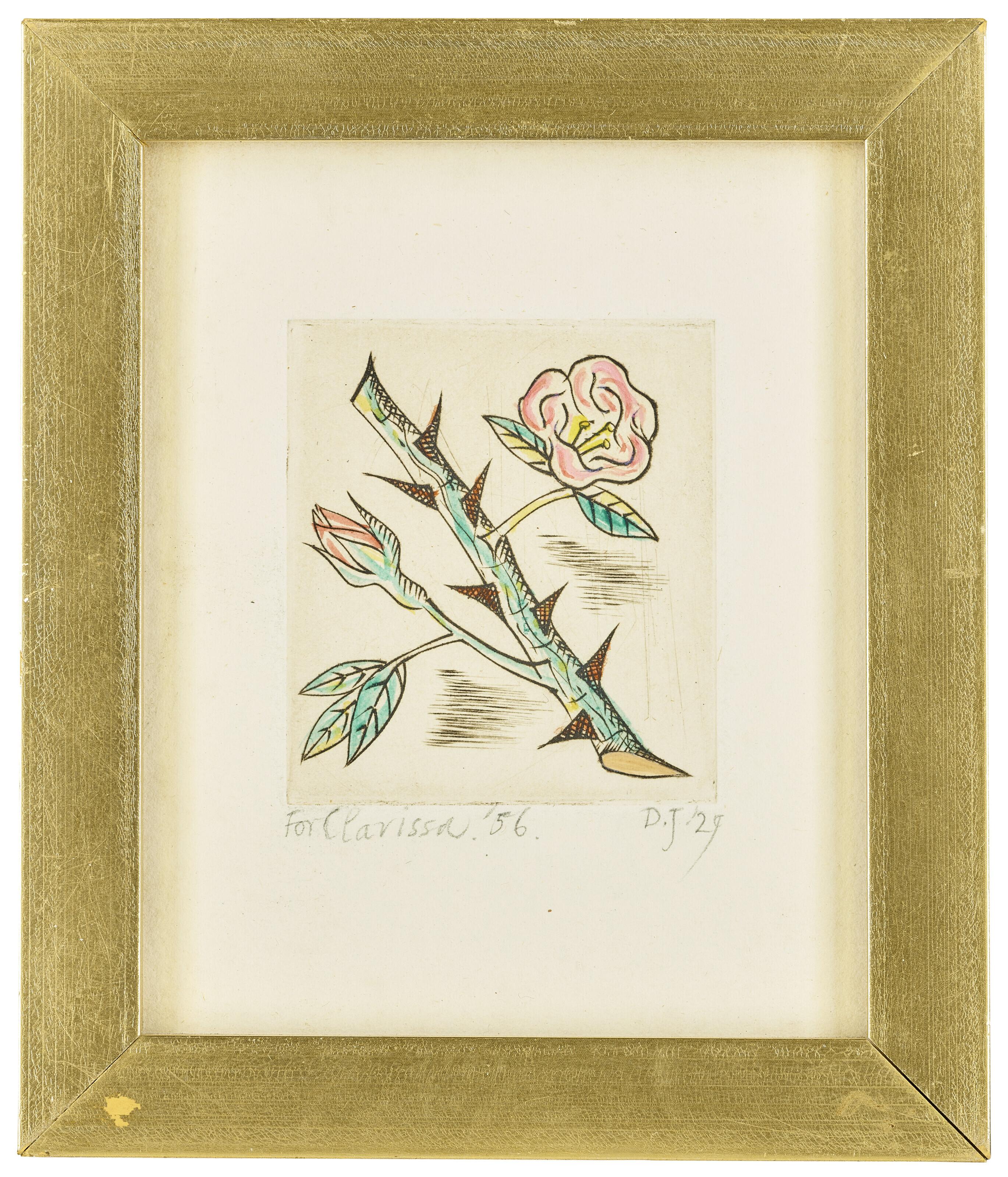 David Jones, C.H. - Untitled (Flowers With Thorns)