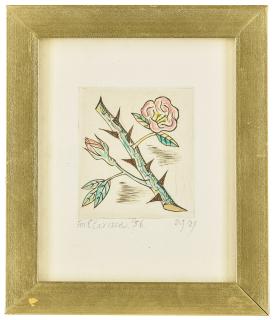 David Jones, C.H. - Untitled (Flowers With Thorns)