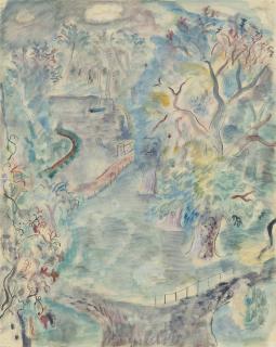 David Jones, C.H. - View towards the river