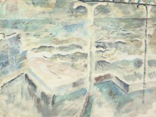 David Jones - Balcony And Seascape