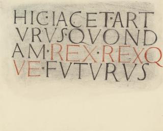 David Jones - Hic Iacet Arturus (Here Lies Arthur)