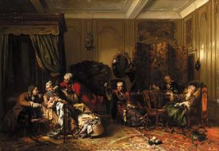 David Joseph Bles - De mooie minne en de Grootpapa\'s: The beautiful nurse and the grandfathers