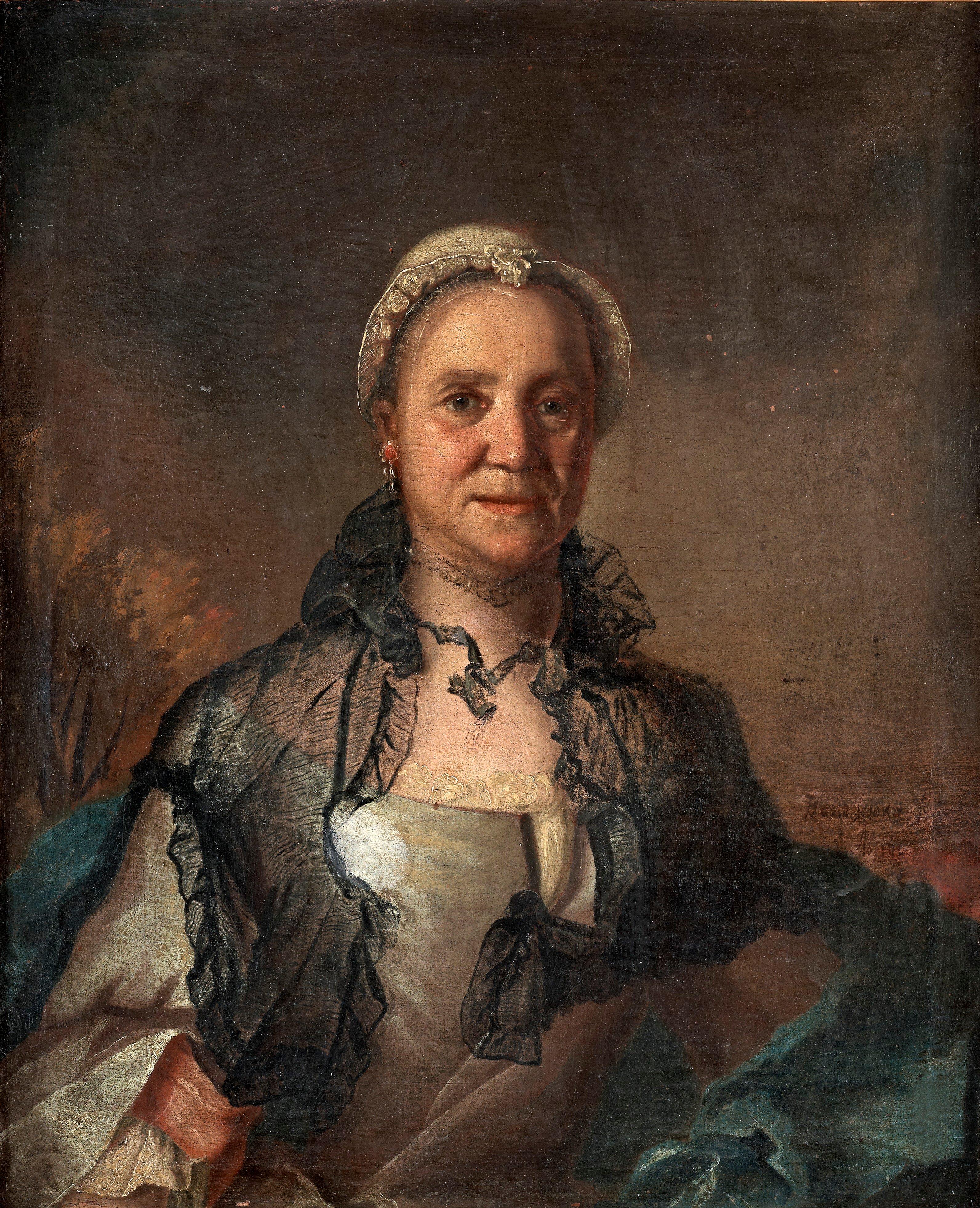 David Klöcker Ehrenstrahl - Women\'s portrait