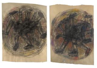 David Koloane - Diskiology I & II, 2010