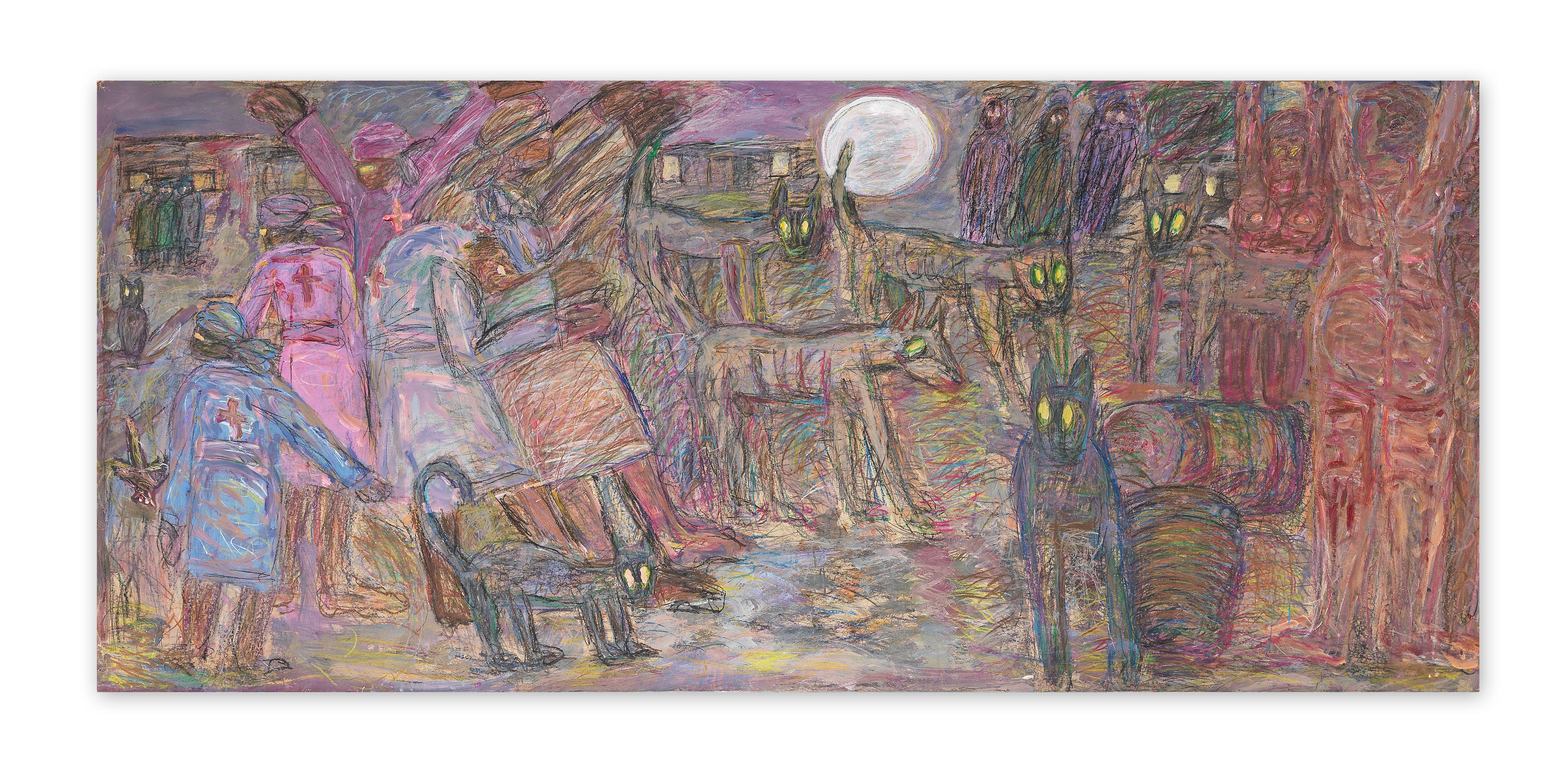 David Koloane - The Night Has A Thousand Eyes, 2007-2008