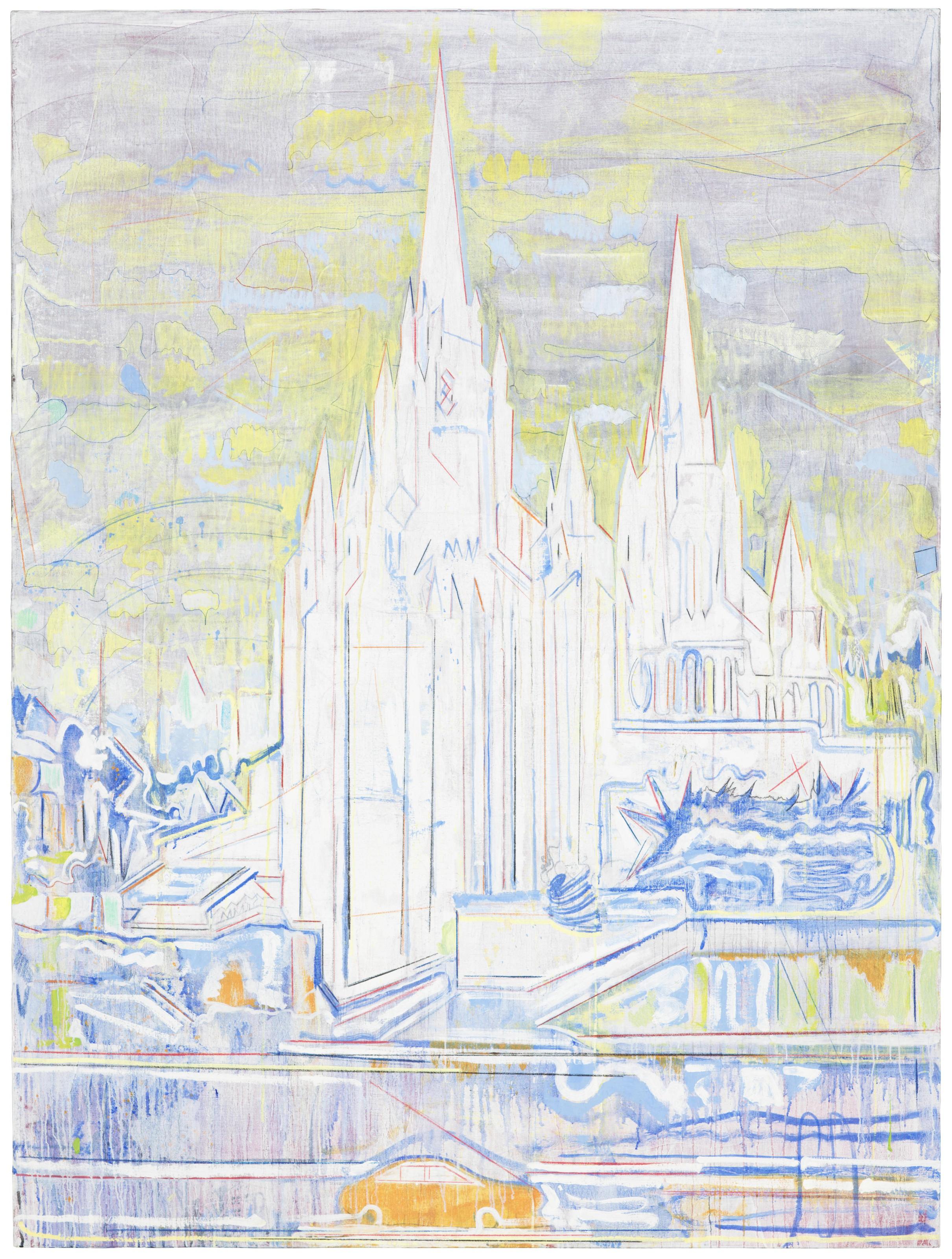David Korty - Untitled (Mormon Temple)