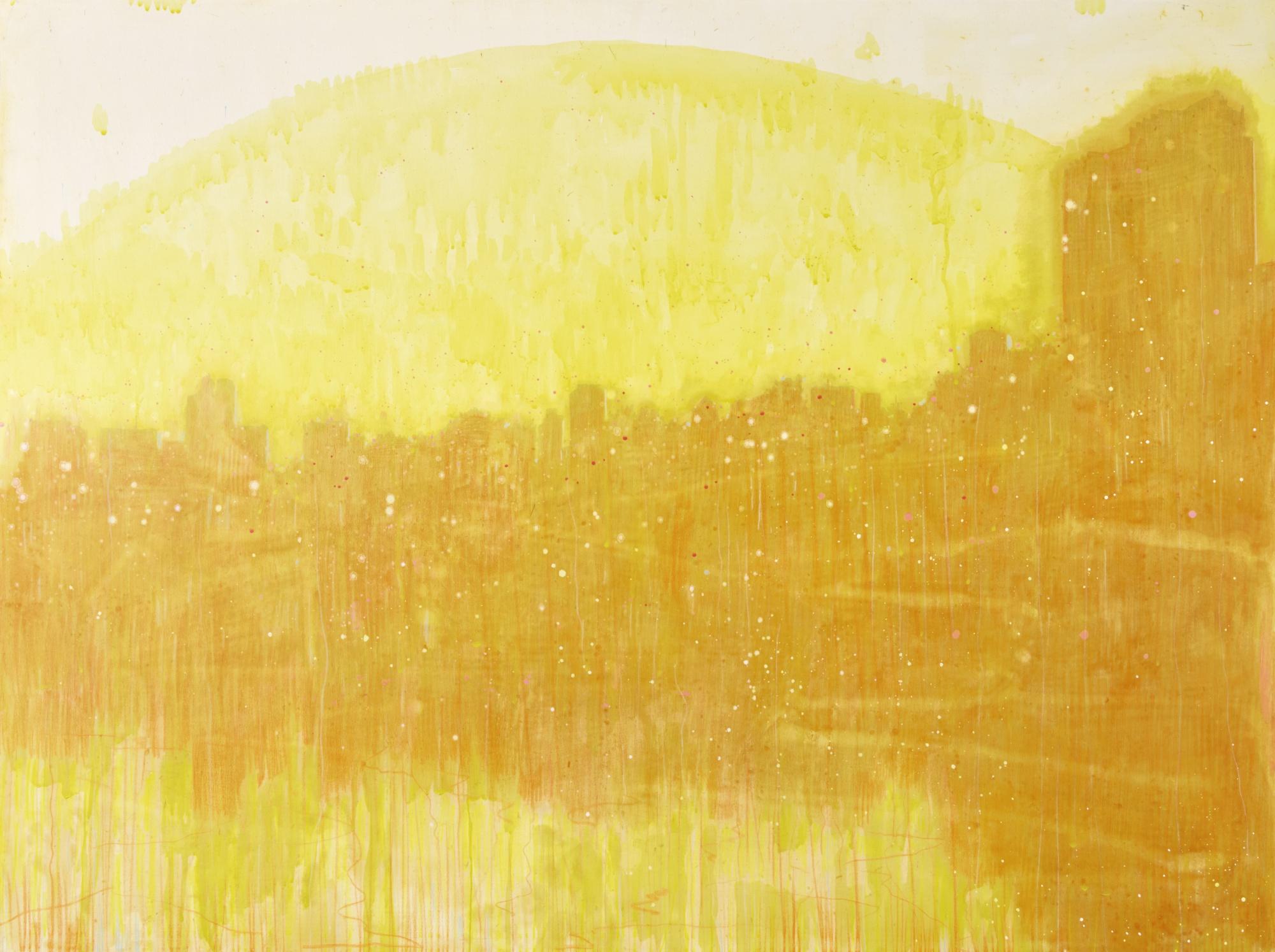 David Korty - Untitled (Orange Skyline)