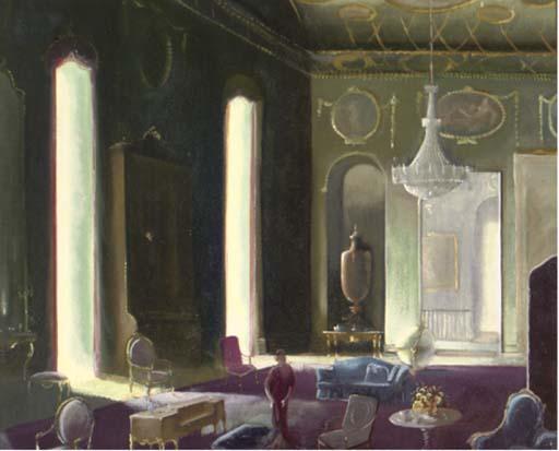 David L. Style - Interior of Boxley House, Maidstone, Kent