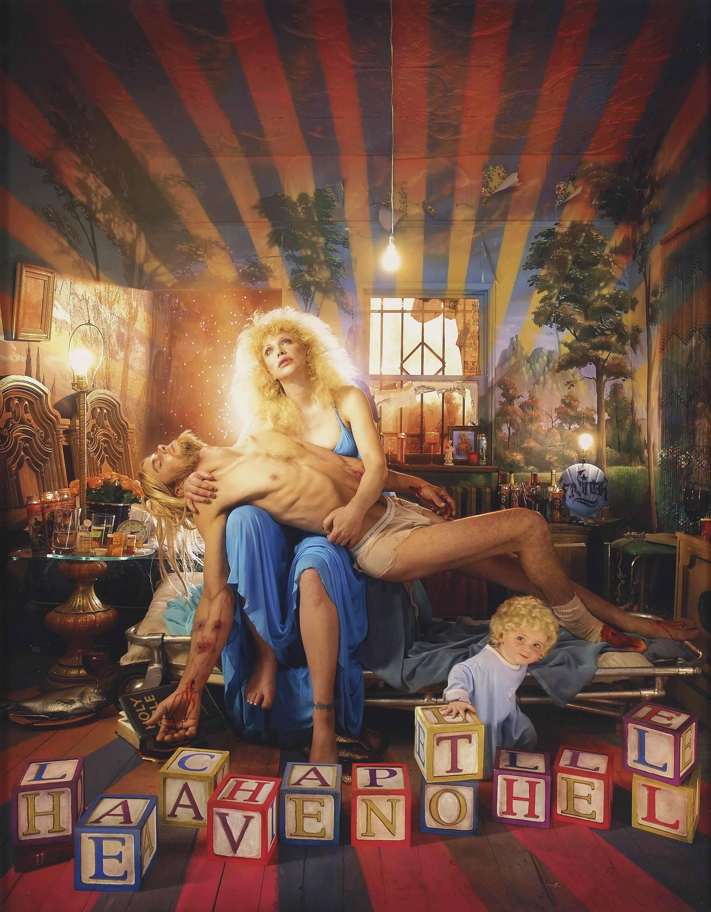David Lachapelle - Courtney Love: Pieta, 2006
