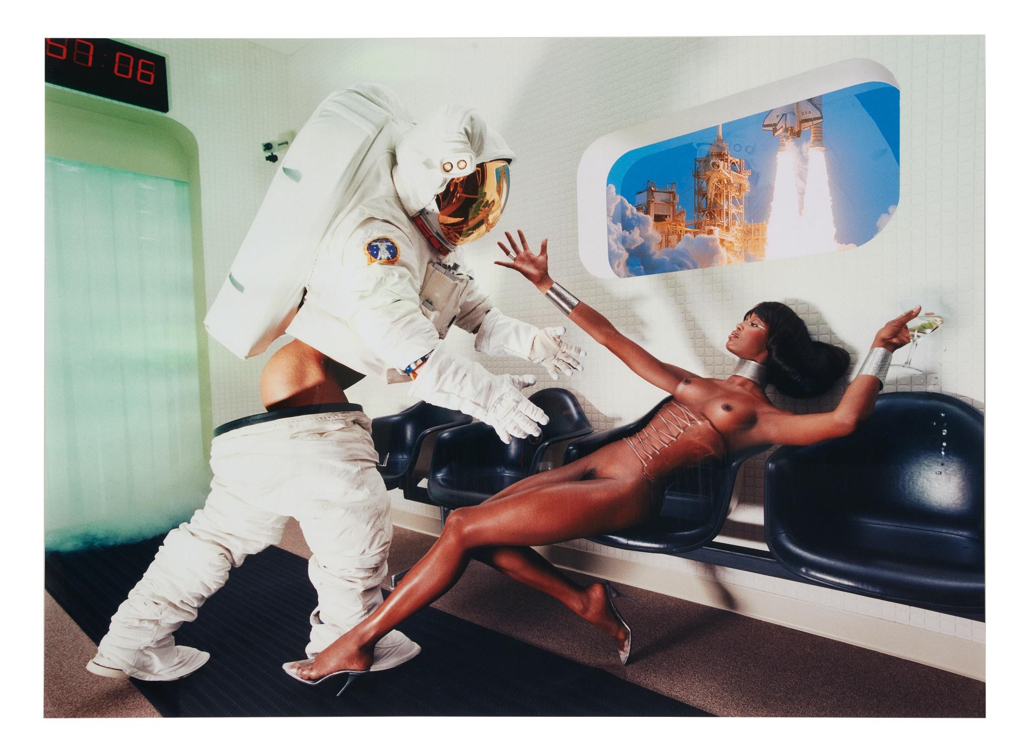 David Lachapelle - Naomi Campbell: Houston, We Have A Problem