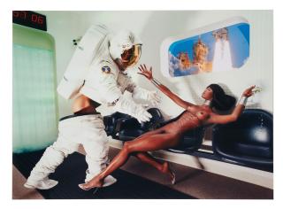 David Lachapelle - Naomi Campbell: Houston, We Have A Problem