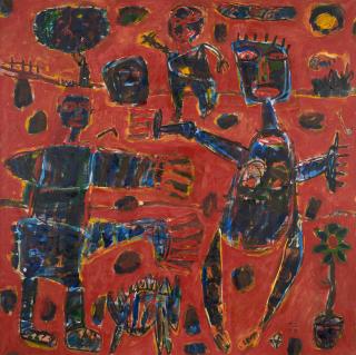 David Larwill - Family Group, 1988