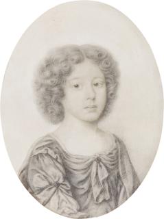 David Loggan - Portrait Of A Young Boy, Circa 1690