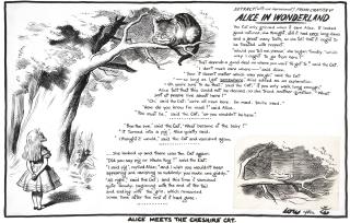 David Low - ‘Alice Meets The Cheshire Cat’